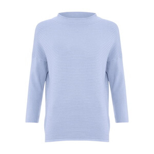 Phase Eight Elise Ripple Blue Jumper